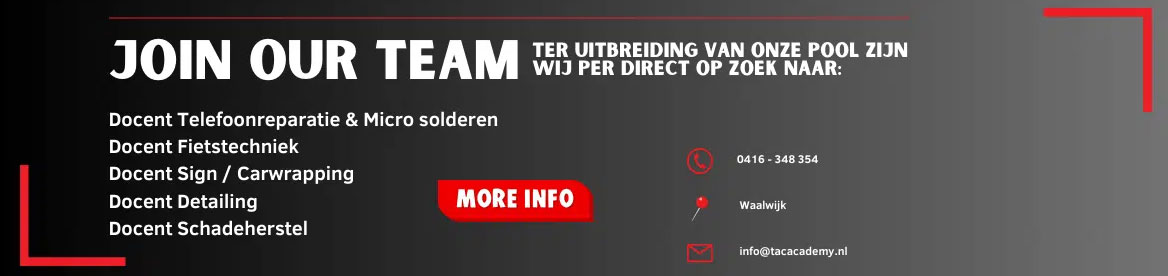 Vacature Docent ZZP